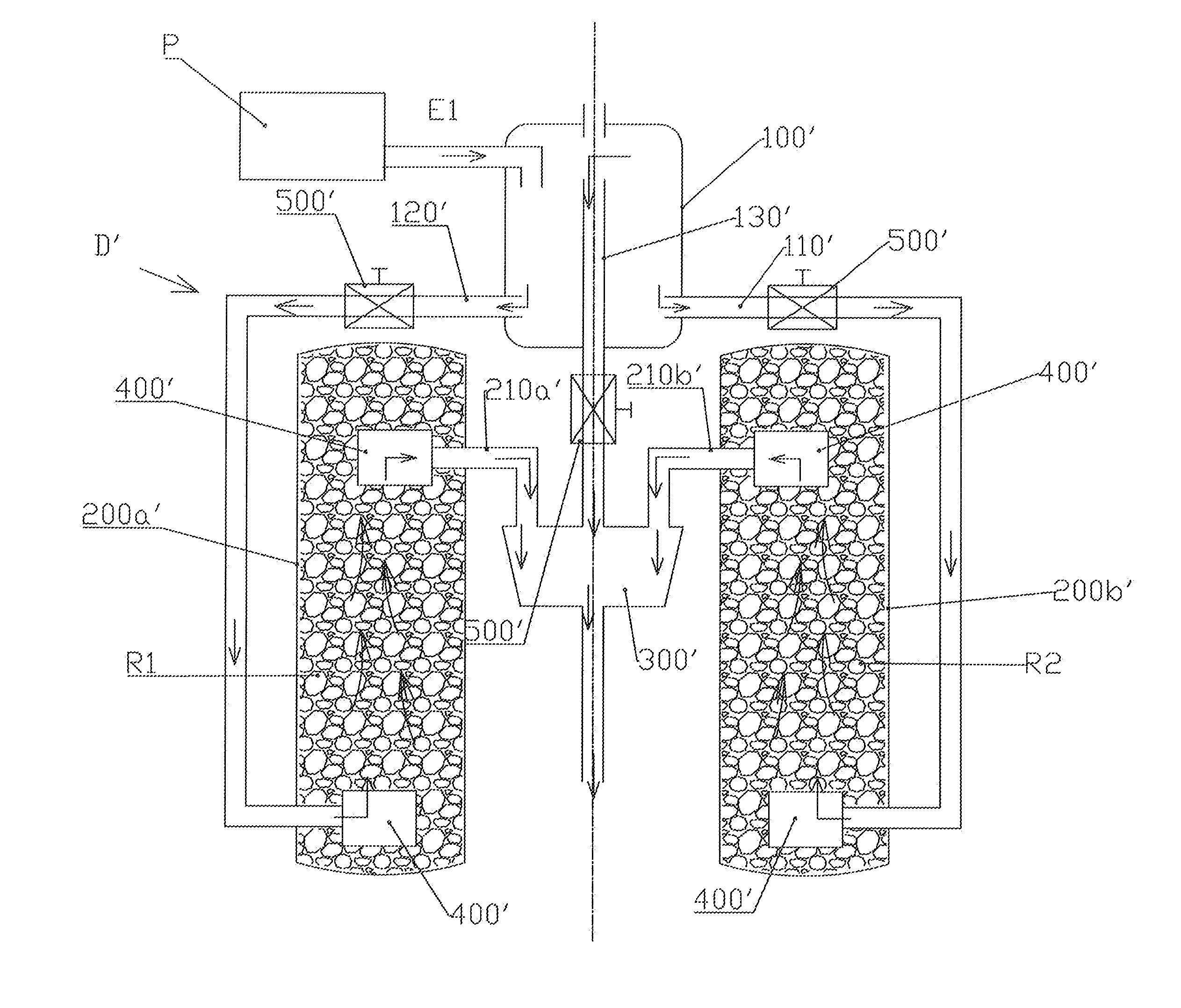 Method and devices for remineralization and/or for correcting the ph of water produced in an aircraft