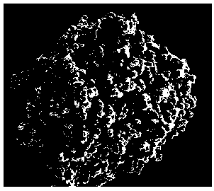 Preparation method of hydrangea-shaped CuZnOX nanometer material and application of hydrangea-shaped CuZnOX nanometer material to electrocatalysis