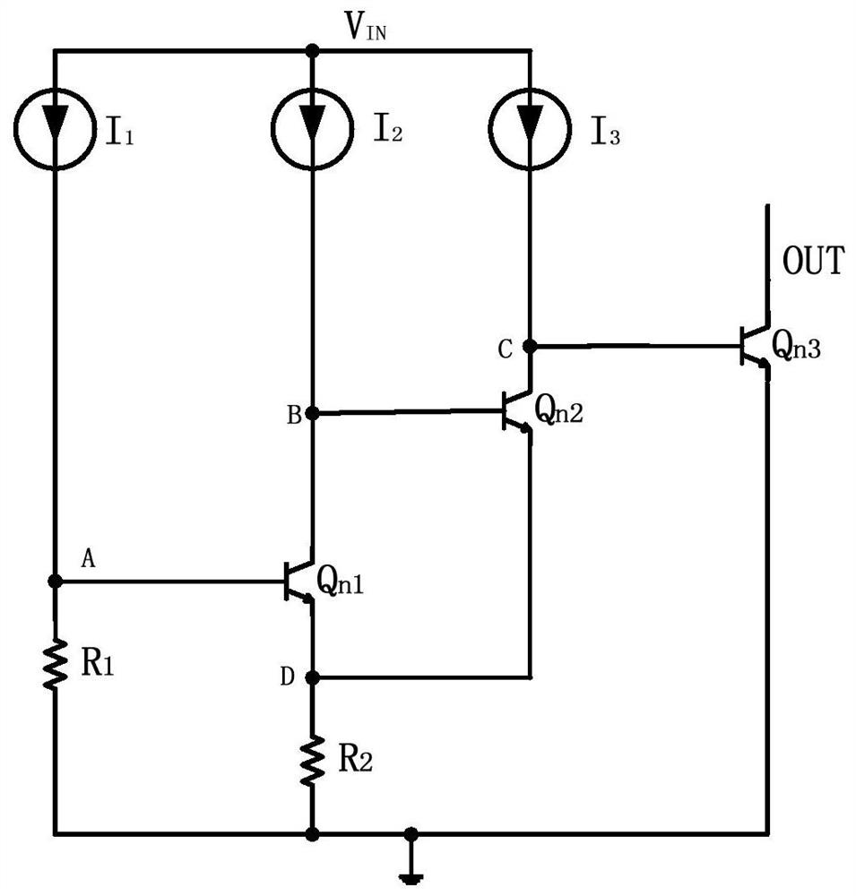 Over-temperature protection circuit of bipolar linear voltage regulator
