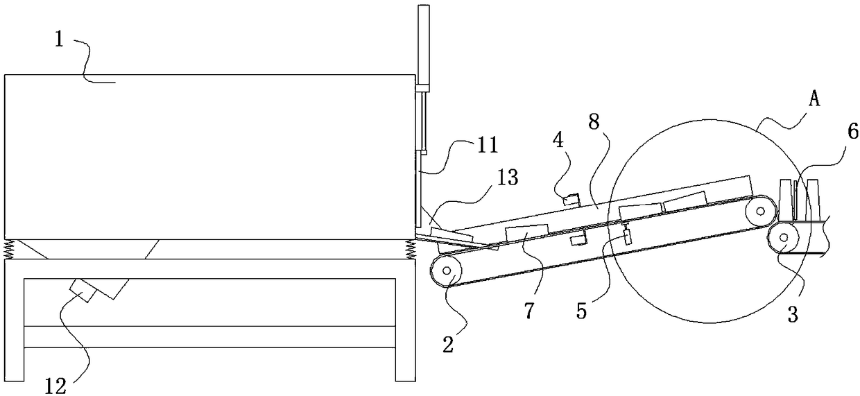 Bulk bobbin yarn arranging device