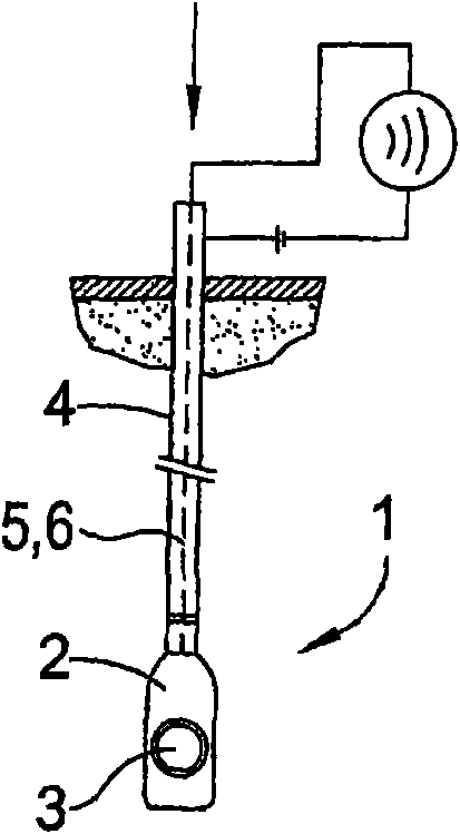 Joint probe and corresponding seismic module used for measuring static and dynamic properties of soil