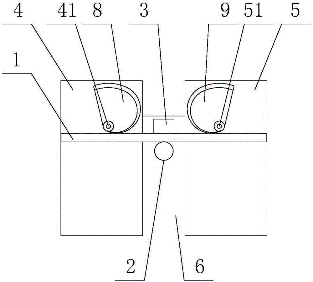 Continuous machining device for U-shaped heating pipes