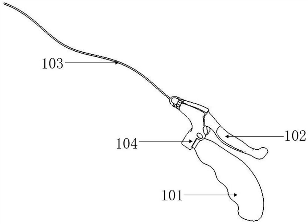 Multi-axis linkage apple harvesting integrated device