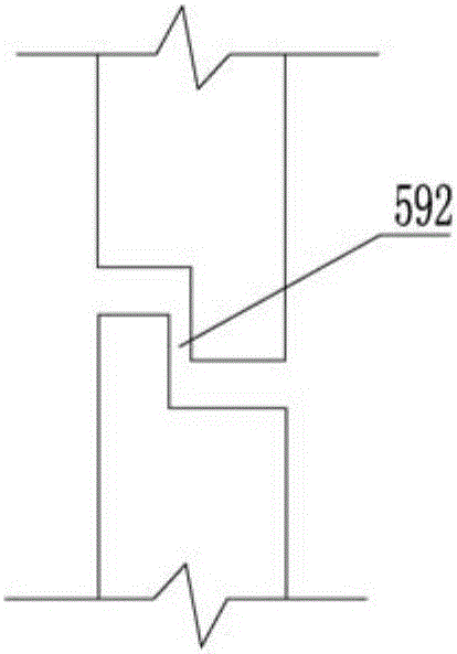 Fabricated stressed island reinforced concrete cavity floor system