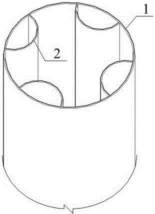 A steel pipe pile with multiple arc-shaped stiffeners and its construction method