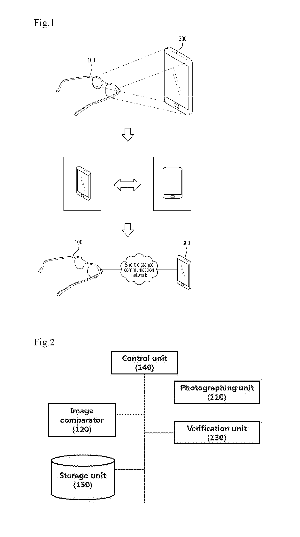 Method of authenticating device using photographed image and system therefor