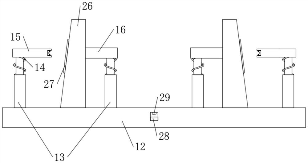 Deburring device for glasses frame production
