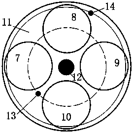 A security inspection system and method based on a bandpass filter