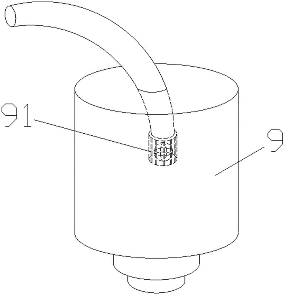 A disposable pipeline installation system for continuous purification treatment of artificial cerebrospinal fluid