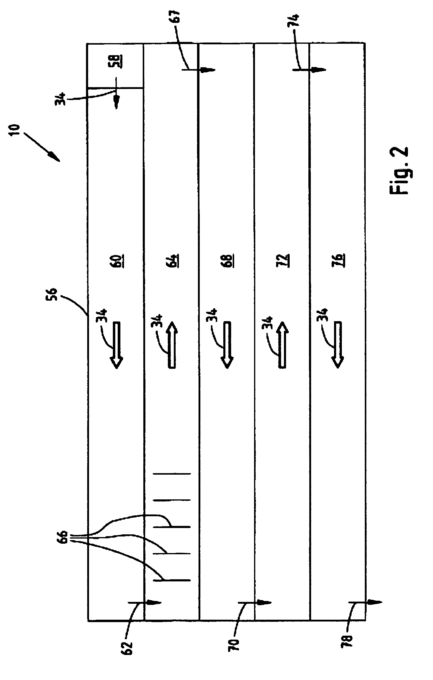 Wastewater purification plant by means of plants