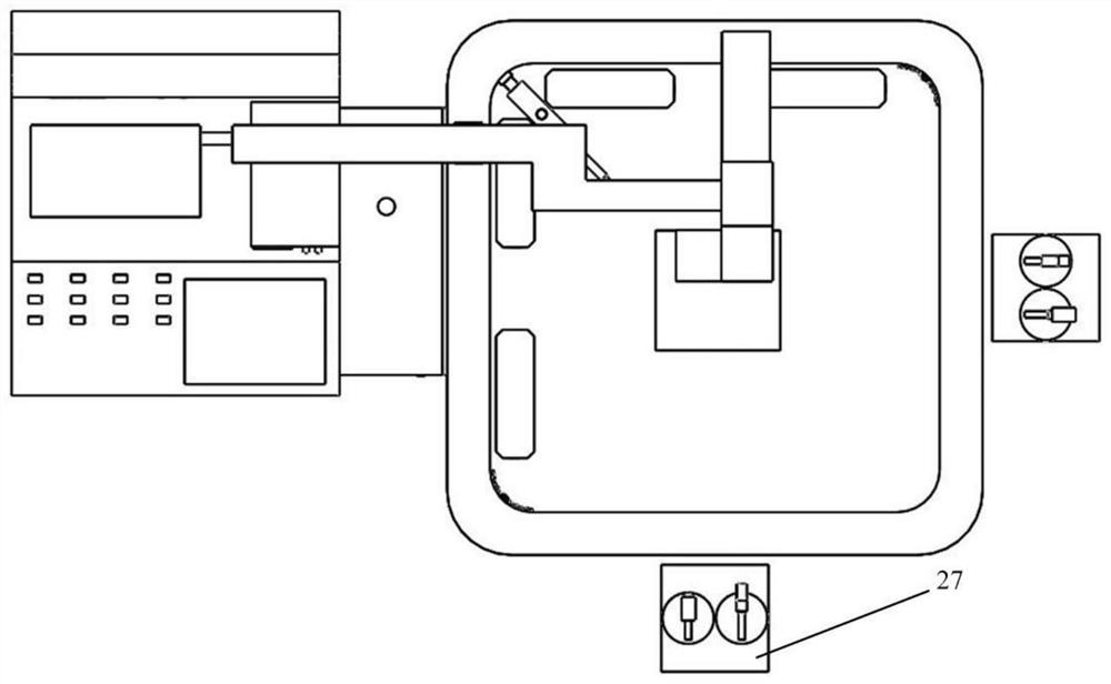 A bubble observation and elimination device and method for laser underwater processing