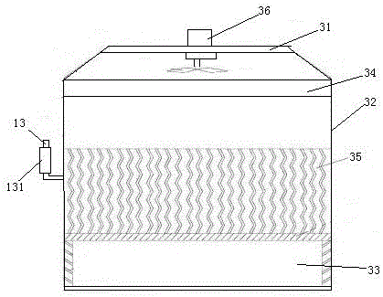 Water-cooled air conditioner water treatment system
