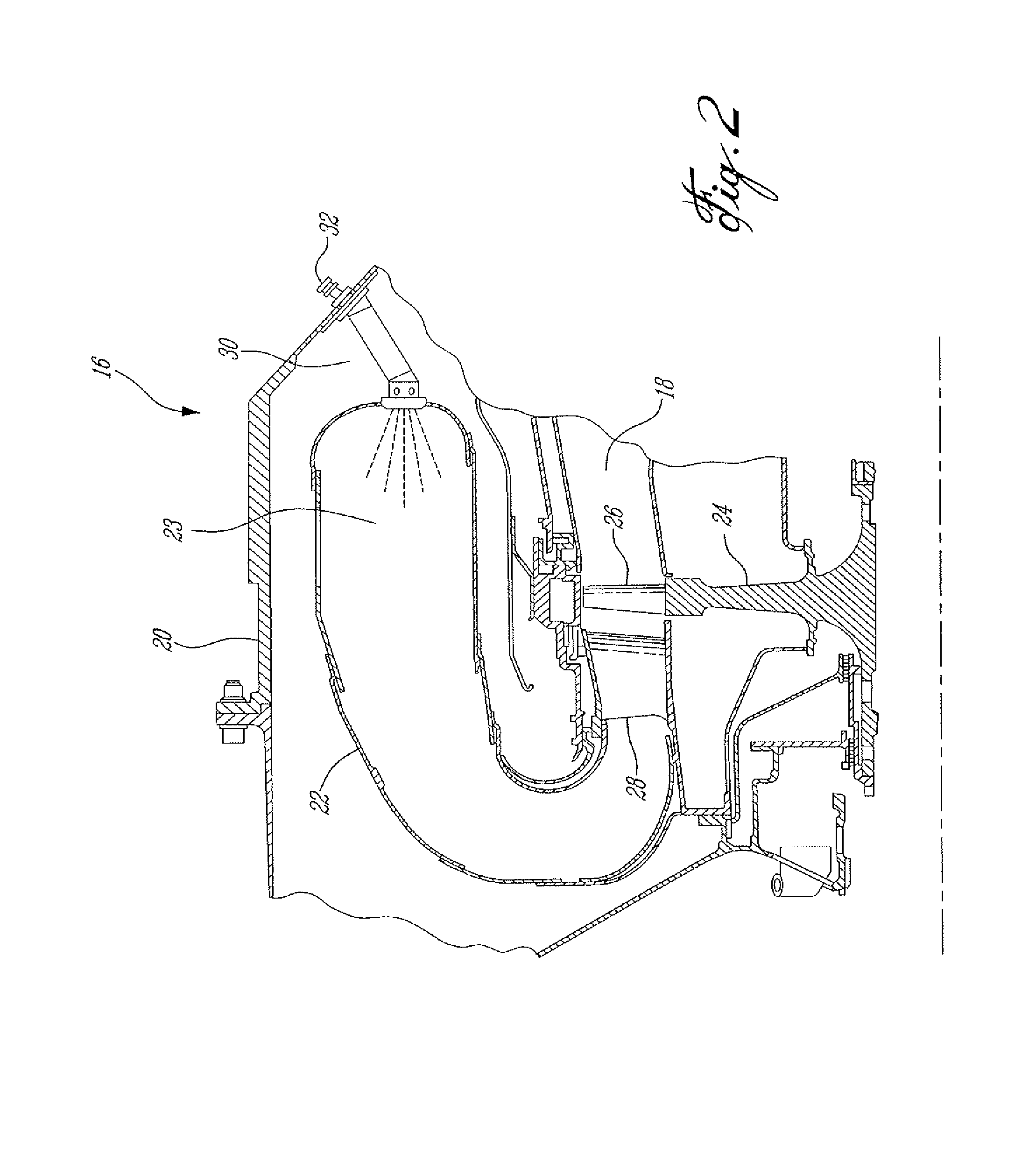Helical channel fuel distributor and method