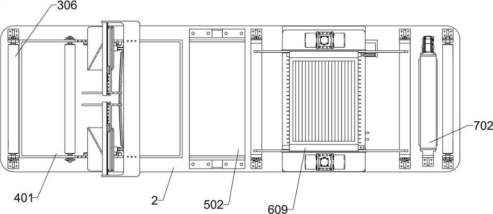 Preparation device for silicon-based film negative plate of lithium battery