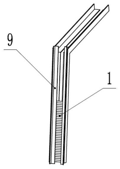 Device for processing carbon rod electrode