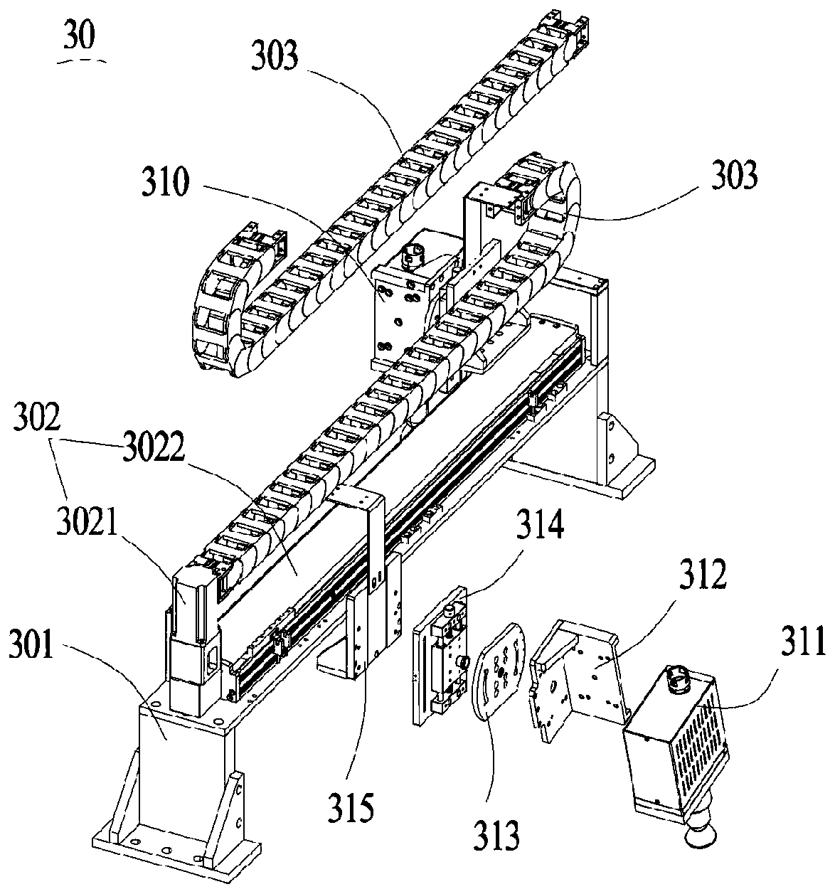 Glass coating spraying equipment