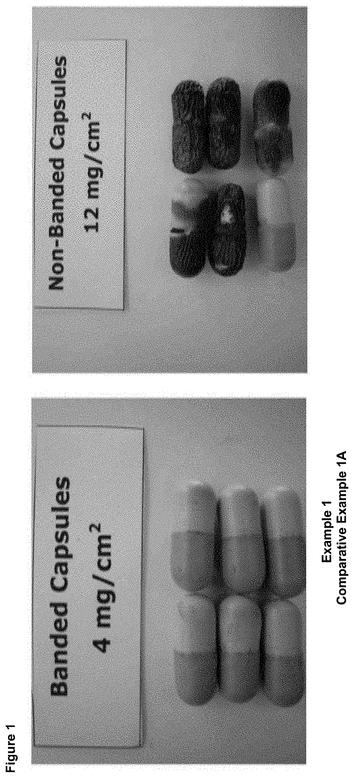 Modified release coated capsules