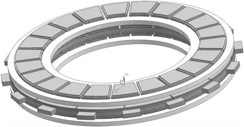 Simulation acquisition method for friction coefficient of friction plate