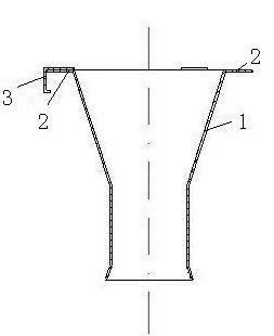 Detachable protection tube for bag cage head