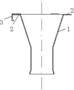 Detachable protection tube for bag cage head