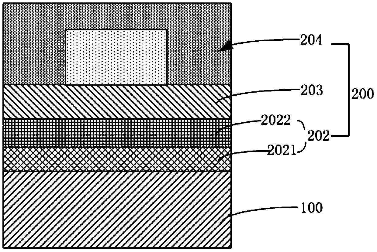 A kind of flexible display substrate and preparation method thereof