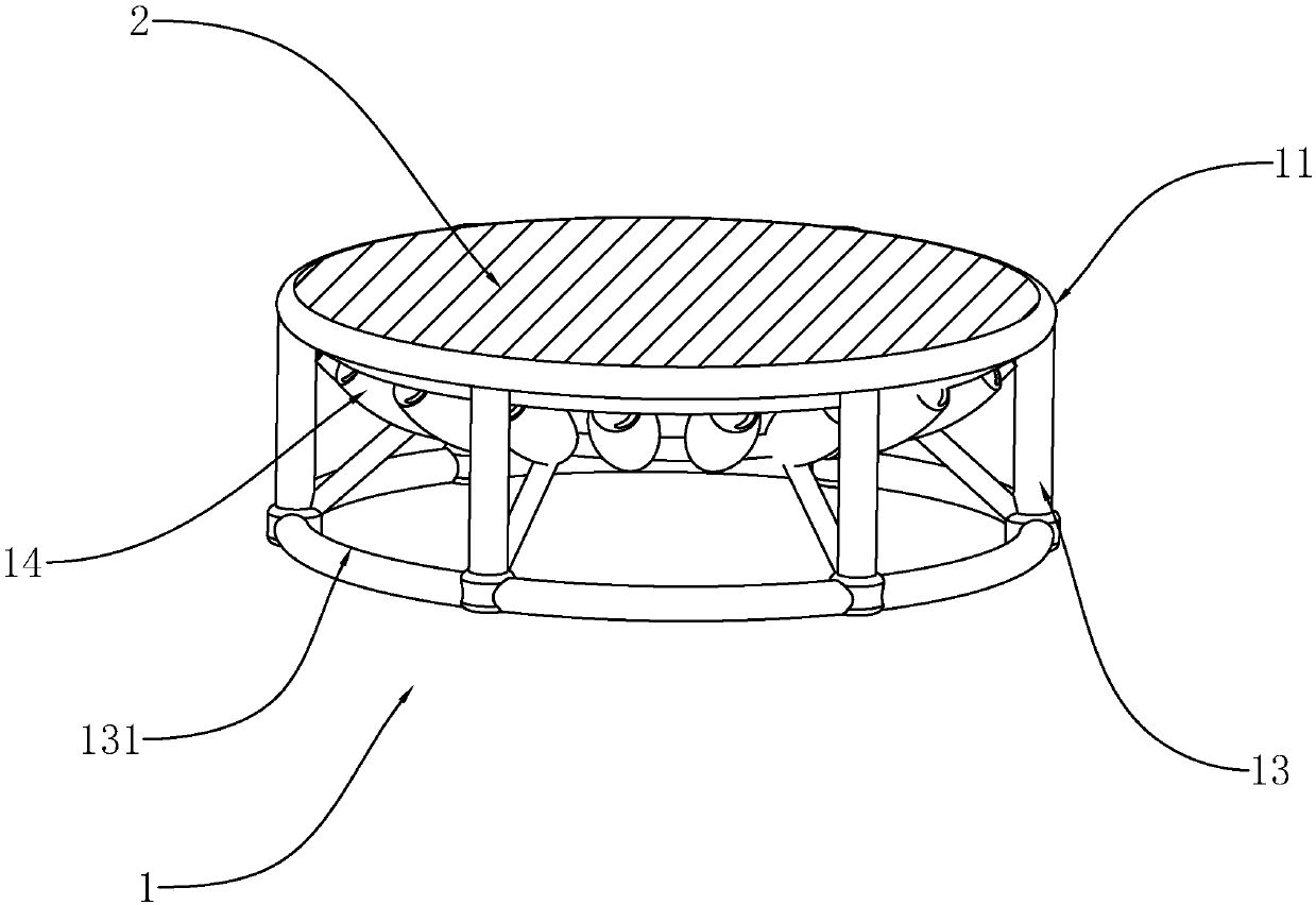 a safety trampoline