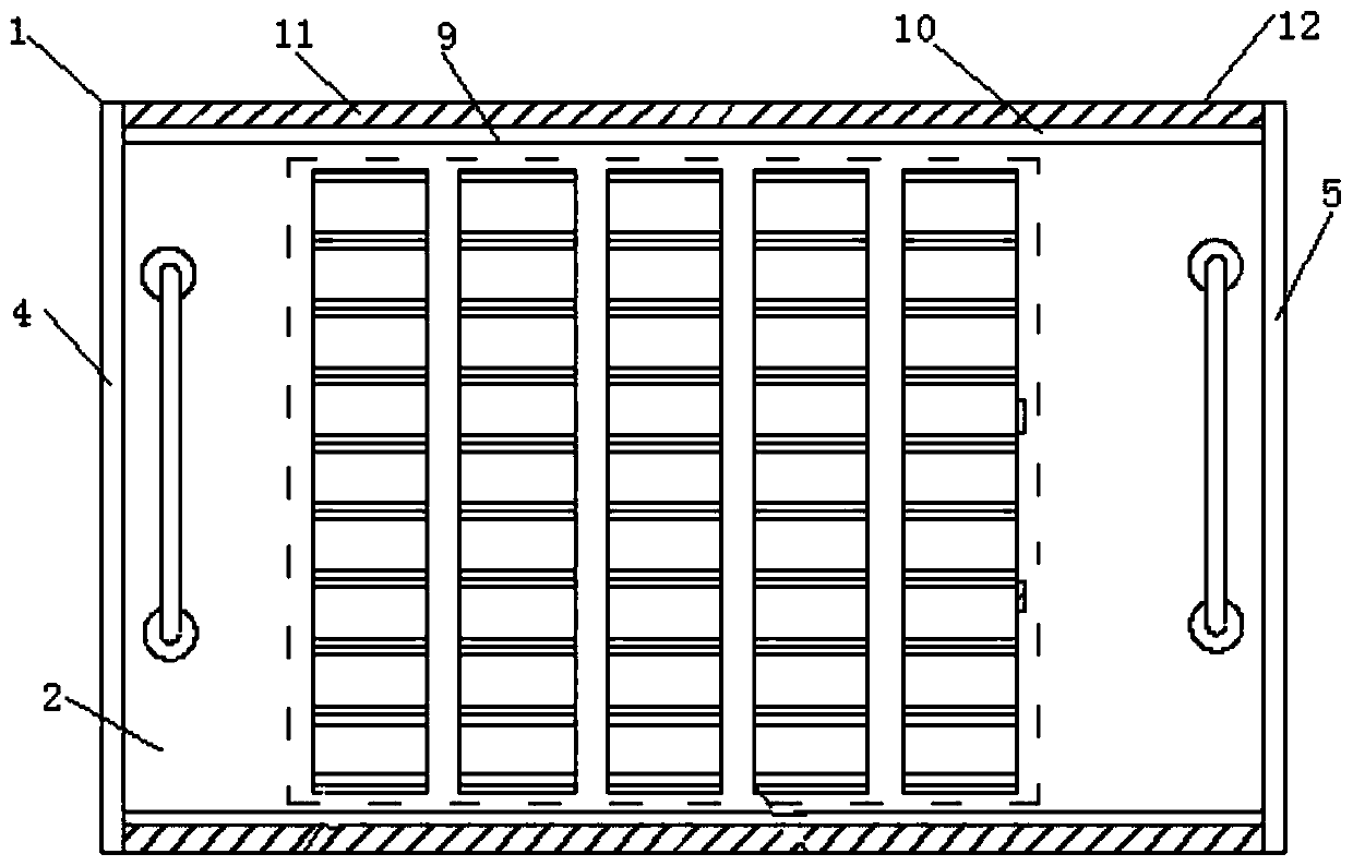 Air-cooling and water-cooling integrated reinforcing machine case