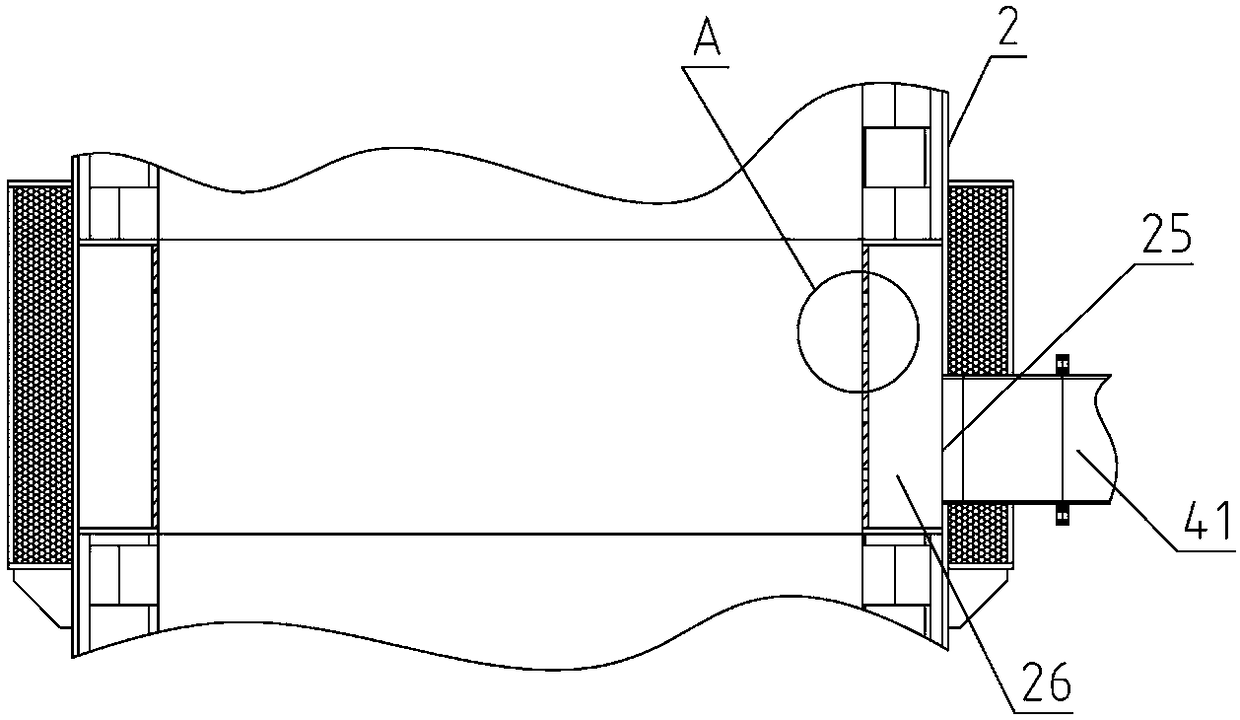 Continuous biomass charcoal gas cogeneration device