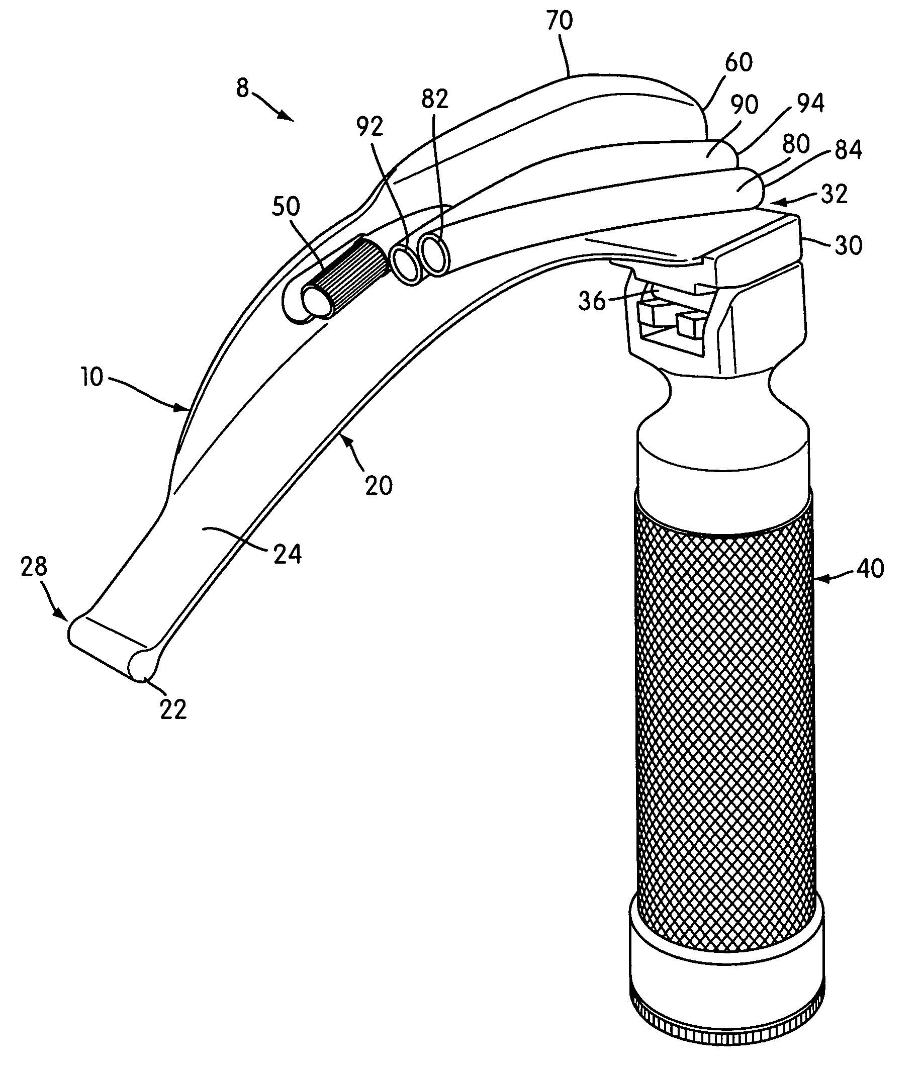 Device to aid in placing tracheal tubes
