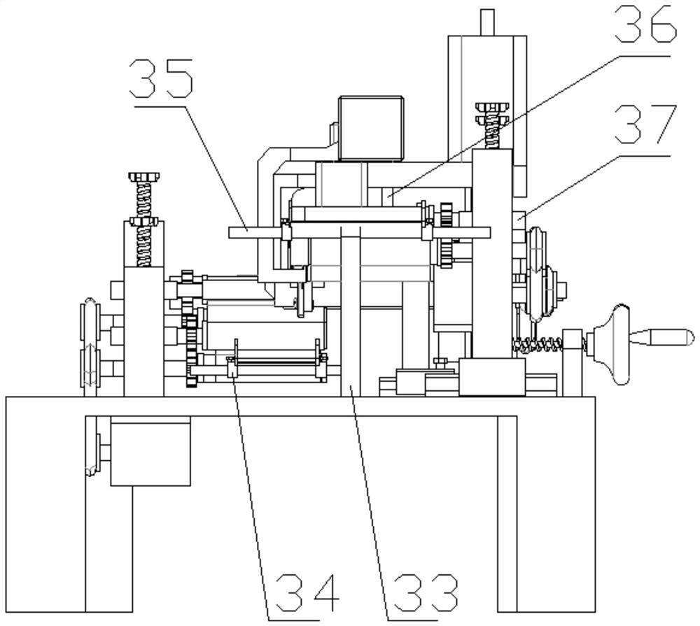 Shoe fabric combined edge folding and pasting device