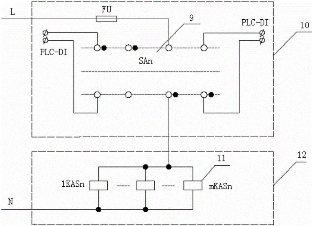 A system and method for realizing centralized and non-disturbance conversion of equipment control mode