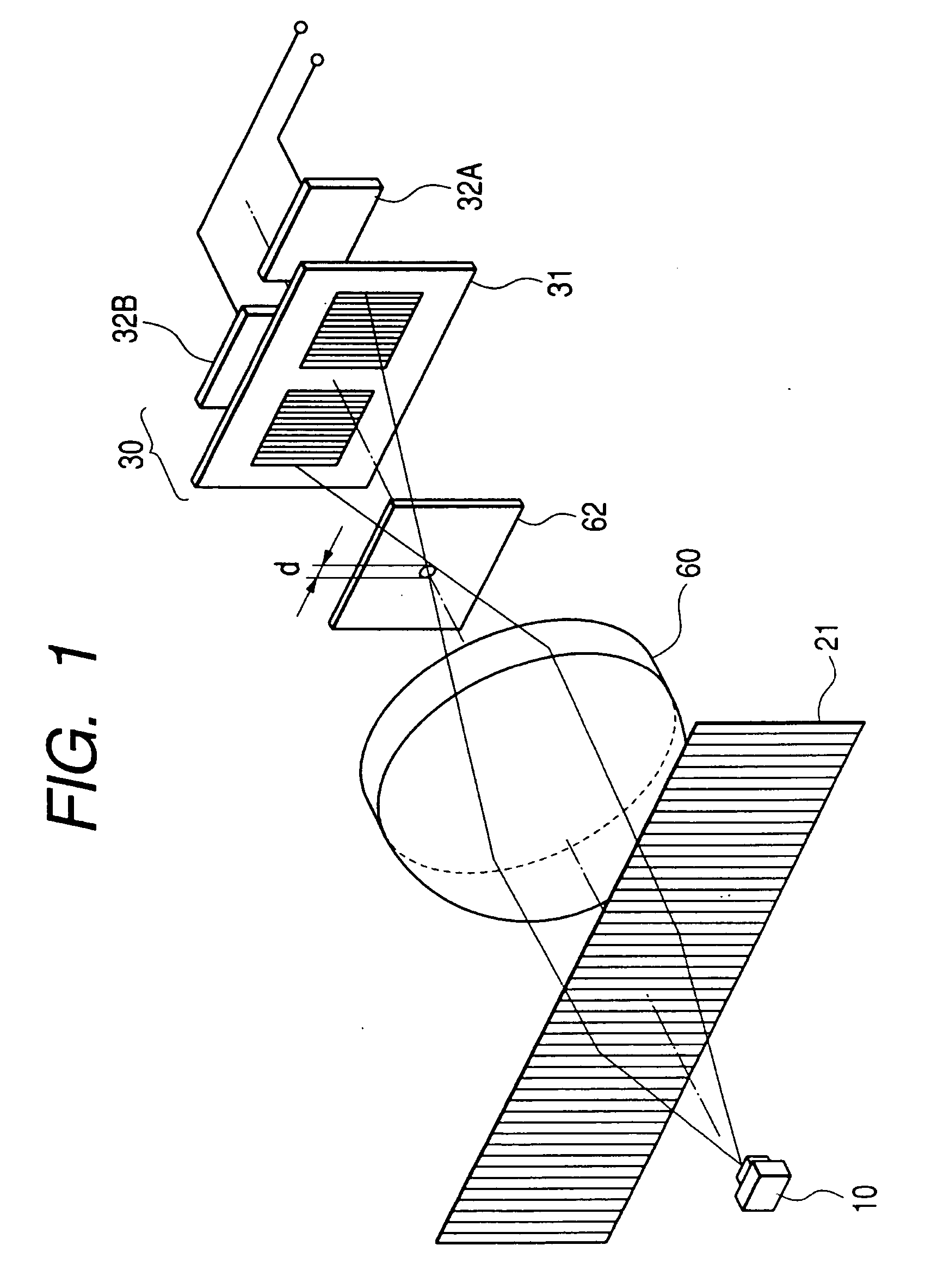 Optical configuration for imaging-type optical encoders