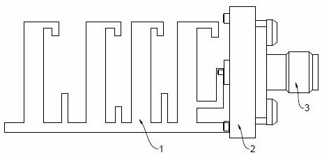 Window coupling structure of filter