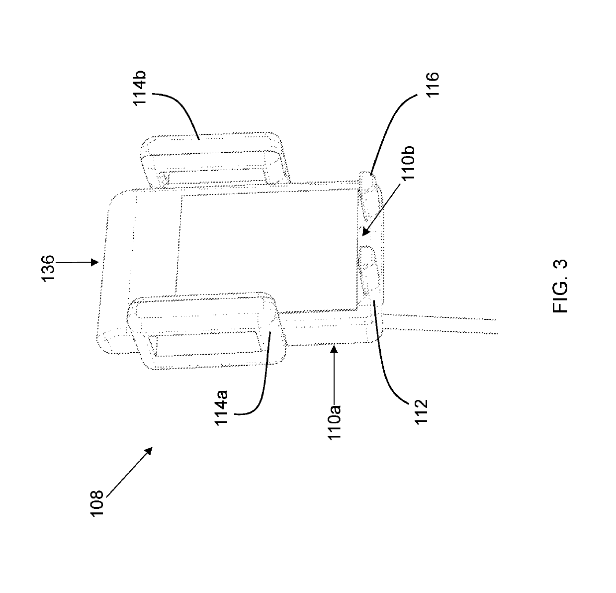 Waist-attachable mounting assembly for communication device