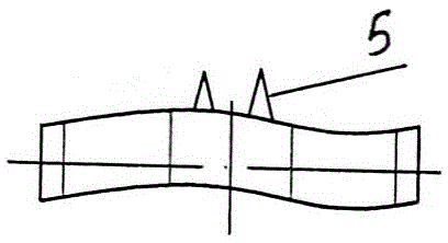 Tibial plateau back edge dissecting hook steel plate