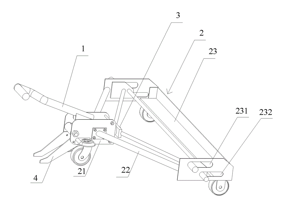 Electrometric handcart tool