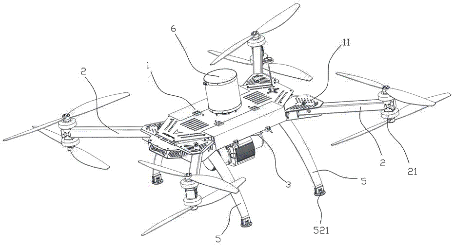 A heavy-duty UAV