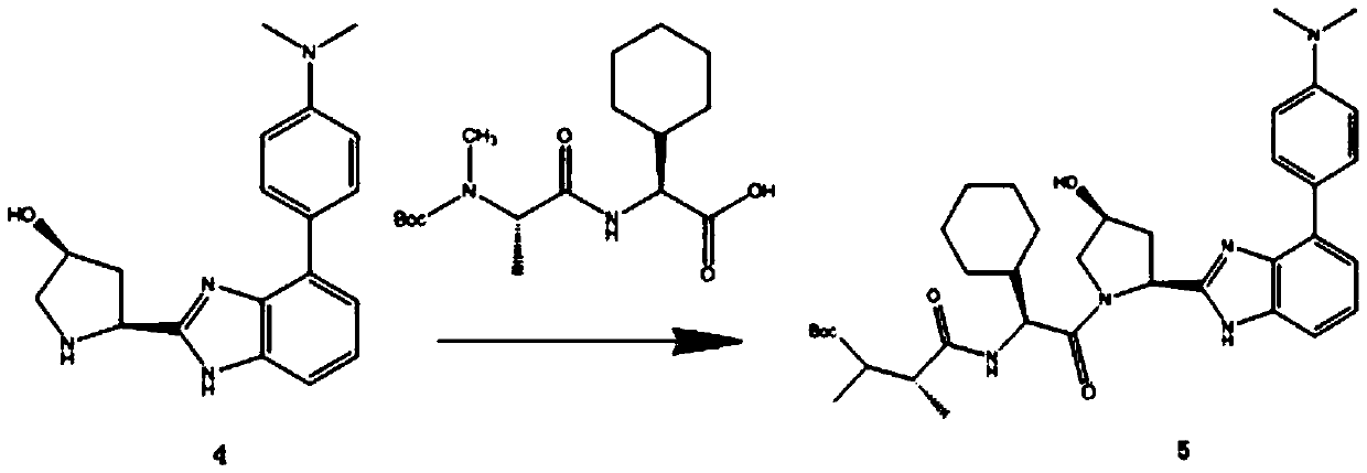 A sort of  <sup>18</sup> F-labeled benzimidazole compound and its preparation method and application