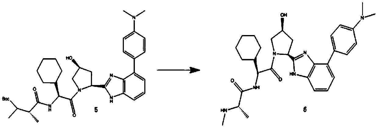 A sort of  <sup>18</sup> F-labeled benzimidazole compound and its preparation method and application