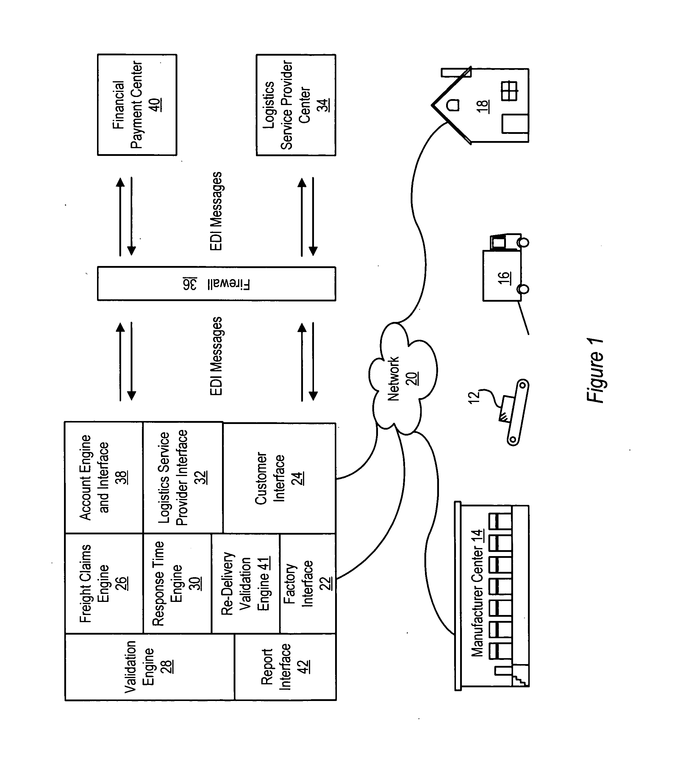 Method and system for managing exchanges related to freight claims
