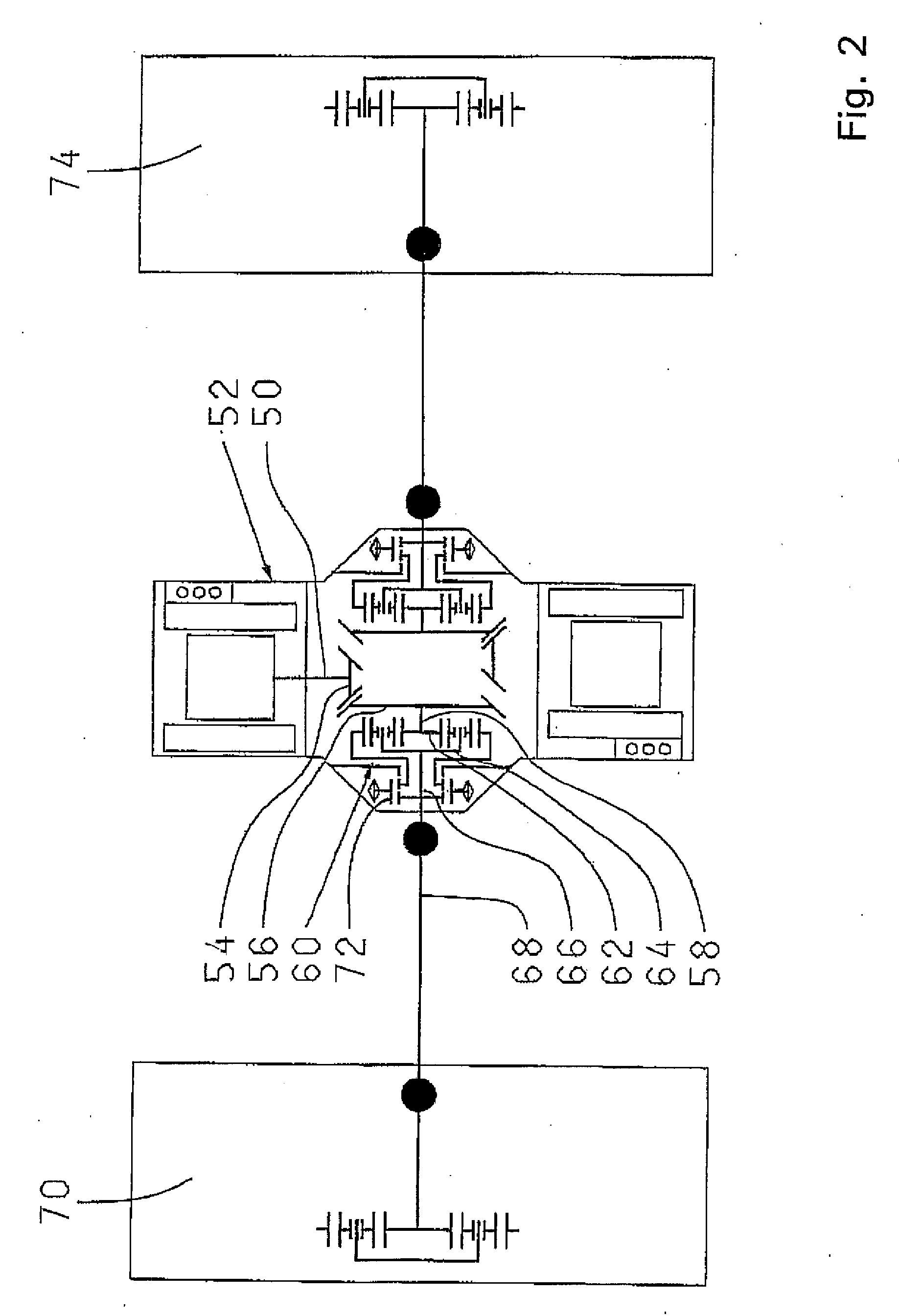 Drive System for Individually Driving Two Drive Wheels of a Drive Wheel Pair