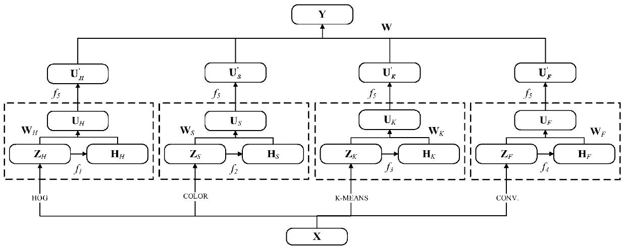 Width learning system based on multi-feature extraction