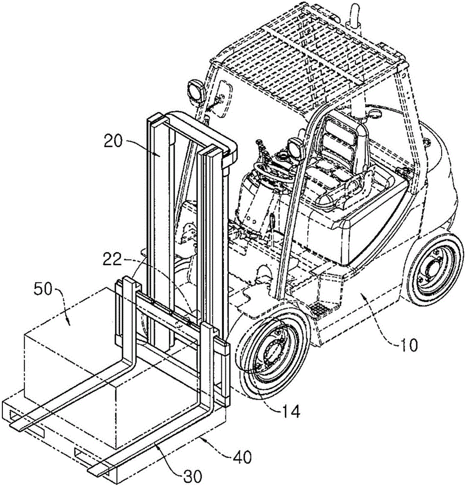 Forklift and forklift control method