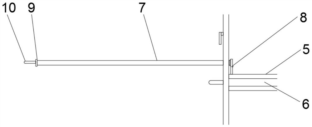 Convenient-to-mount non-ferrous metal waste screening device