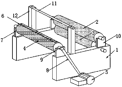 Metalized film rolling device