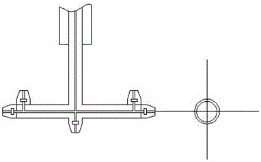 Pesticide-spraying device for garden nursery stocks and use method thereof