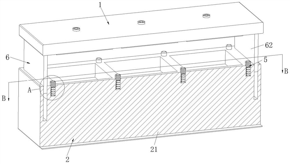 Multi-station injection molding mold