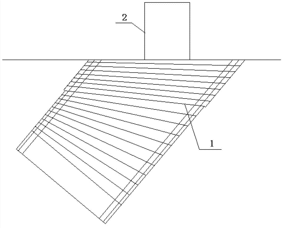 Weak surrounding rock, tunnel intersection and arc-shaped pilot tunnel construction method