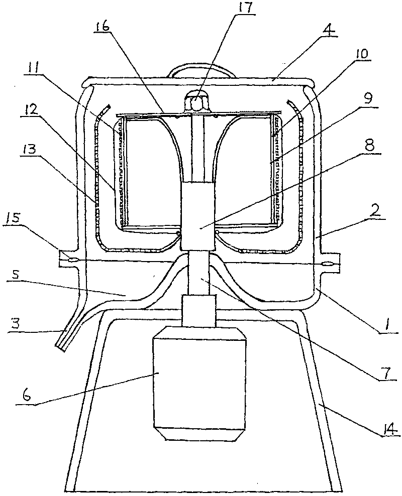 Automatic fast royail jelly-jelly insect separating machine