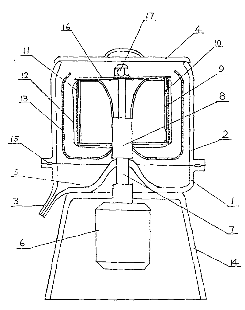 Automatic fast royail jelly-jelly insect separating machine